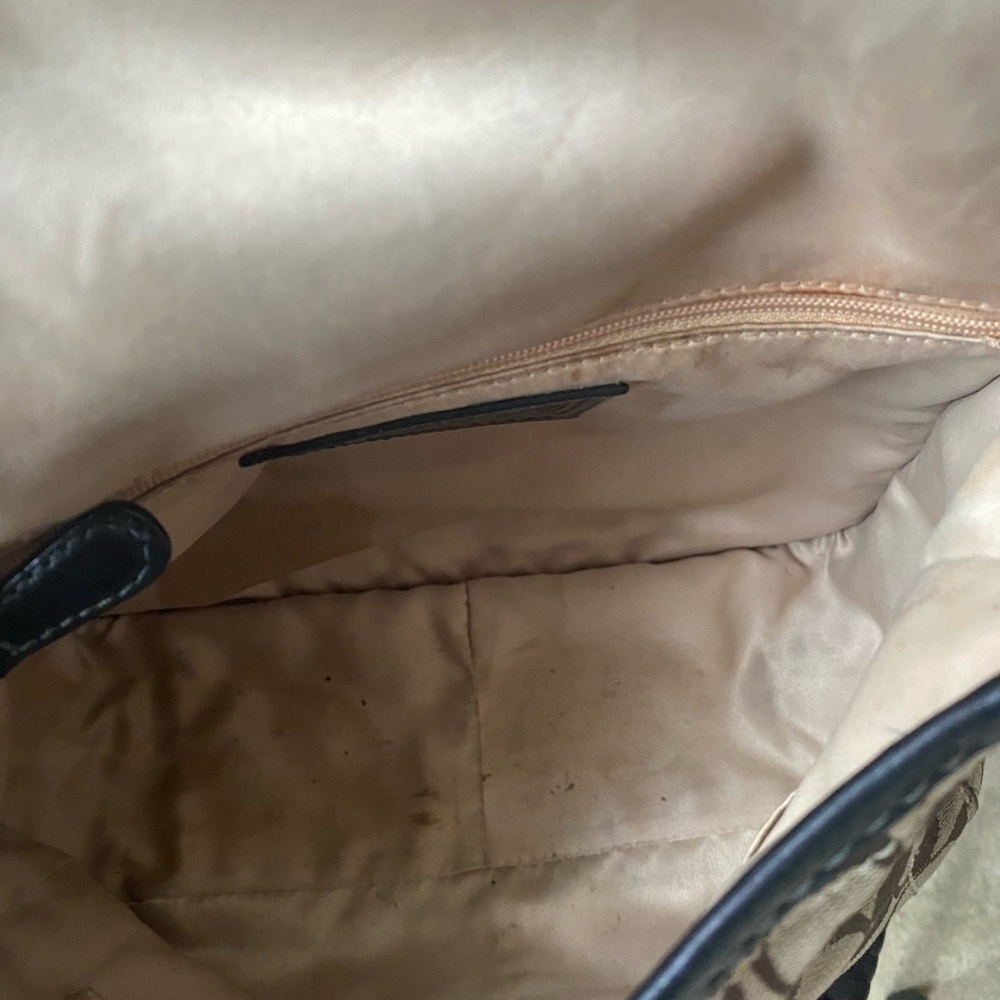 Coach Bleeker Signature Canvas and Leather Shoulder Bag - Picture 11 of 12